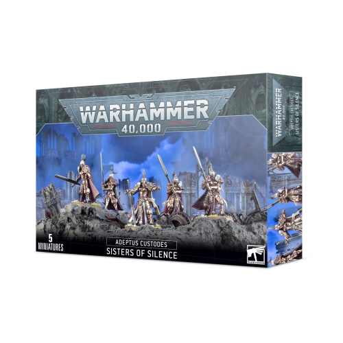 Cheap Miniatures Adeptus Custodes Sisters of Silence from Games Workshop